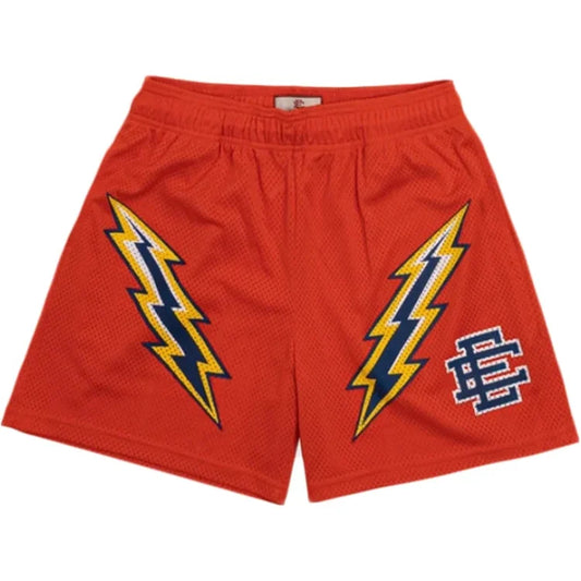 EE Shorts Orange Lightning