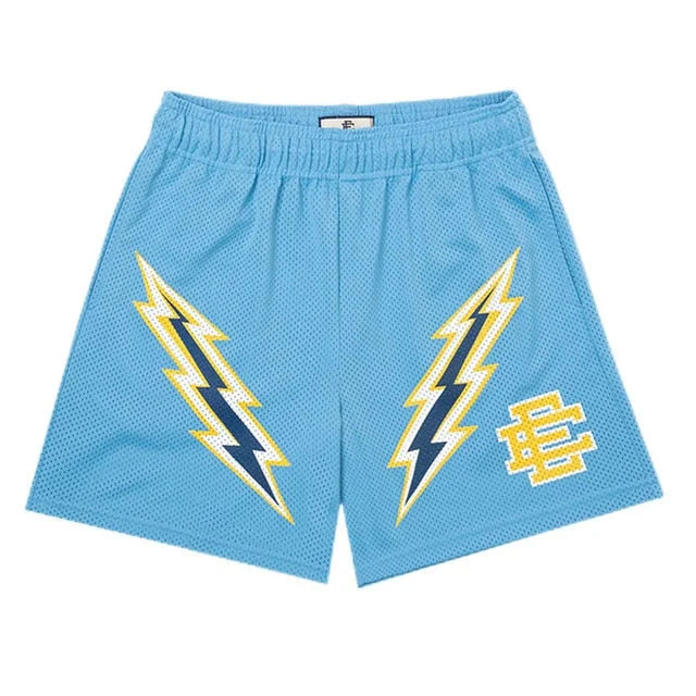 EE Shorts Light Blue Lightning