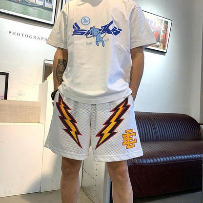 EE Shorts White Lightning