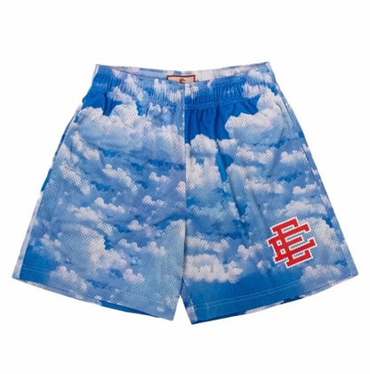 EE Custom Blue Sky Design Shorts