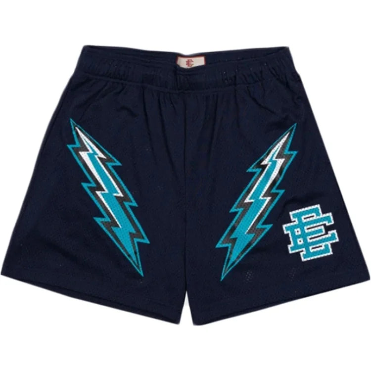 EE Shorts Navy Lightning