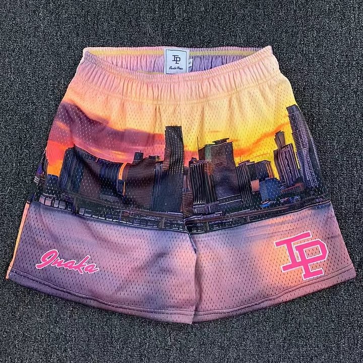 IP Mesh Short Inaka Power Miami Skyline Shorts